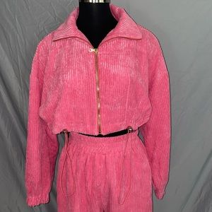Hot pink jogger set